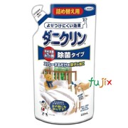 ダニ対策スプレー ダニクリン　除菌タイプ 詰め替え用  230ｍL×24個／ケース 日本アトピー協会推薦品 防虫 駆除 忌避 退治