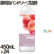 ラブライン 薬用泡ハンドソープ 詰替 450mL×24本／ケース ミツエイ 泡ハンドソープ