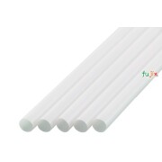 シェイク用 ストレートストロー 7mm×21cm 包装なし 白色 8000本（400本×20小箱）／ケース わらおstraw 569