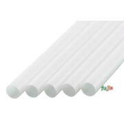シェイク用 ストレートストロー 8mm×21cm 包装なし 白色 6000本（300本×20小箱）／ケース わらおstraw 578
