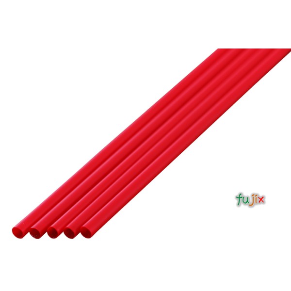 カクテル・ドリンク剤用 ストレートストロー 3.5mm×15cm 包装なし 赤色 20000本（1000本×20小箱）／ケース わらおstraw 315