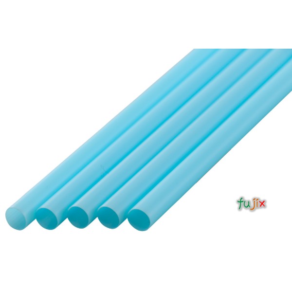 ジュース用 ストレートストロー 6mm×21cm 包装なし ブルー 10000本（500本×20小箱）／ケース わらおstraw 510