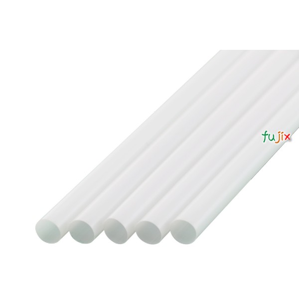 シェイク用 ストレートストロー 7mm×21cm 包装なし 白色 8000本（400本×20小箱）／ケース わらおstraw 569