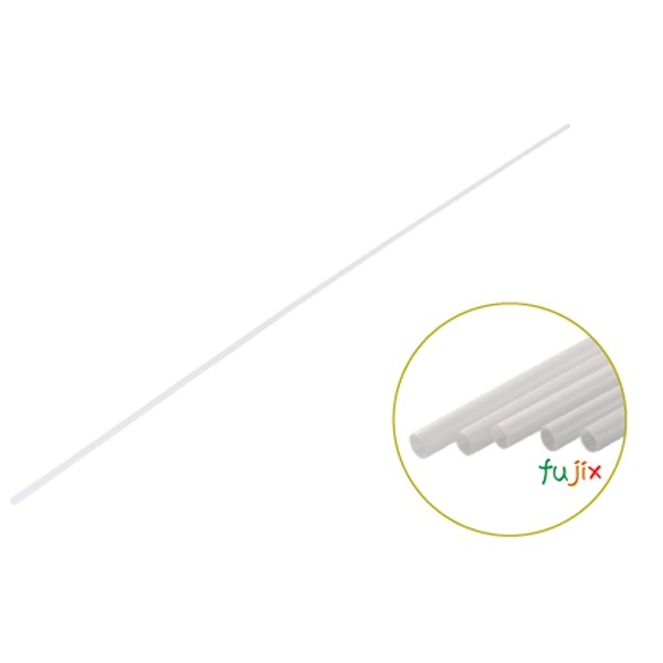 パーティー用 ストレートストロー 6mm×100cm 包装なし 透明 500本（50本×10小箱）／ケース わらおstraw 652