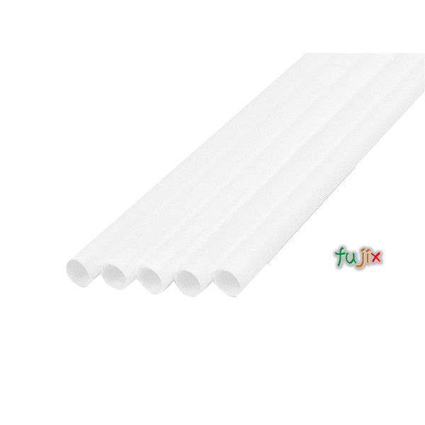 アイスコーヒー用 ストレートストロー 4.5mm×18cm 包装なし 白色 20000本（1000本×20小箱）／ケース わらおstrawバイオマス25 B364
