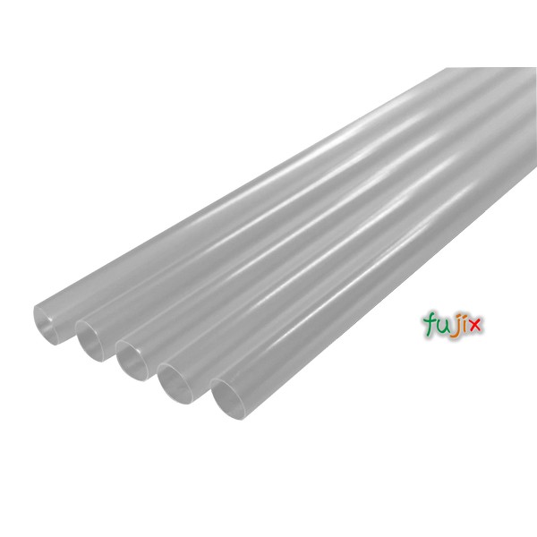 ジュース用 ストレートストロー 6mm×21cm 包装なし 透明 10000本（500本×20小箱）／ケース わらおstrawバイオマス25 B506