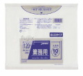 業務用ダストカート用ポリ袋120L LLDPE 半透明0.03mm 300枚/ケース DKM94　 ジャパックス