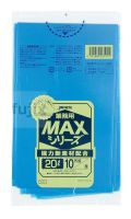 業務用MAX　20L HDPE 青色0.015mm 600枚/ケース S-21 ジャパックス