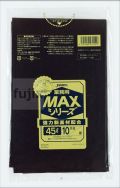 業務用MAX　45L HDPE 黒色0.015mm 1000枚/ケース S-52 ジャパックス