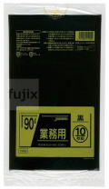 業務用ポリ袋　90L LLDPE+meta 黒色0.04mm 300枚/ケース TM92 ジャパックス