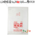 LD規格袋　No.20 紐付き 100枚×20冊/ケース  KR20 4521684718501