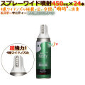 サニティースプレータイプワイド噴射ＢＩＧ450ｍｌ・385ｇ 喫煙室用 タバコ用ミントグリーンの香り 4901070122004