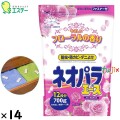 ネオパラエース 引き出し・衣装ケース用 やさしいフローラルの香り 700ｇ×14袋／ケース 30383 エステー 防虫剤