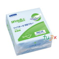 クレシア ワイプオール X50  ブルー 4つ折り パルプ＋ポリプロピレン 50枚×24パック／ケース　60650
