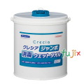 クレシア　ジャンボ消毒ウェットタオル　本体 レーヨン＋ポリオレフィン 250カット×6個／ケース　64110