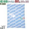 保冷剤 業務用 800g ナイロン フリーザーアイス R800 21個／ケース アイスジャパン