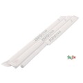 ジュース用 フレックスストロー 6mm×21cm 紙包装 白色 10000本（500本×20小箱）／ケース わらおstraw 451