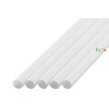 シェイク用 ストレートストロー 7mm×21cm 包装なし 白色 8000本（400本×20小箱）／ケース わらおstraw 569