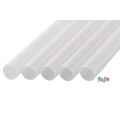 タピオカ用 ストレートストロー 12mm×21cm 包装なし 透明 2600本（130本×20小箱）／ケース わらおstraw 615