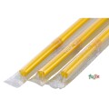 ジュース用 フレックスストロー 6mm×21cm フィルム包装 ダイヤゴールド 4000本（200本×20小箱）／ケース わらおstraw 805