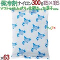 保冷剤 業務用 ナイロン 300g NA300 63個／ケース 4573233840348 YAMA-HOR0118 滝田製氷
