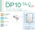 DP10-TA0500C 夢パック スパウトパウチ(キャップ付) スタンド袋 140×220(41)mm 600枚 スパウト口内径10mm 食品OK 日本製 カウパック