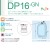 DP16-GN3000 夢パック スパウトパウチ(キャップ付) ガゼット袋 180×130×320mm 300枚 スパウト口内径16mm 食品OK 日本製 カウパック