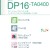 DP16-TA0400 夢パック スパウトパウチ(キャップ付) スタンド袋 120×205(34.5mm 600枚 スパウト口内径16mm 食品OK 日本製 カウパック