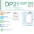 DP21-GW1000 夢パック スパウトパウチ(キャップ付) ガゼット袋 135×80×240mm 400枚 スパウト口内径21mm 食品OK 日本製 カウパック