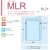 MLR-1420 三方シール袋 140×200mm 3200枚 食品OK ナイロンポリ  日本製 カウパック