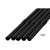 ジュース用 フレックスストロー 6mm×21cm 包装なし 黒色 10000本（500本×20小箱）／ケース わらおstraw 486