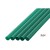 ジュース用 ストレートストロー 6mm×21cm 包装なし 緑色 10000本（500本×20小箱）／ケース わらおstraw 502