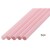 ジュース用 ストレートストロー 6mm×21cm 包装なし パステルピンク 10000本（500本×20小箱）／ケース わらおstraw 507