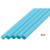 ジュース用 ストレートストロー 6mm×21cm 包装なし ブルー 10000本（500本×20小箱）／ケース わらおstraw 510