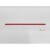 ジュース用ロング フレックスストロー 6mm×30cm 包装なし 赤色 6000本（500本×12小箱）／ケース わらおstraw 532