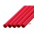 シェイク用 ストレートストロー 8mm×21cm 包装なし 赤色 6000本（300本×20小箱）／ケース わらおstraw 573