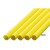 シェイク用 ストレートストロー 8mm×21cm 包装なし 黄色 6000本（300本×20小箱）／ケース わらおstraw 574