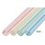 タピオカ用 ストレートストロー 10mm×21cm 包装なし ストライプクリア地 4000本（200本×20小箱）／ケース わらおstraw 608