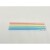 タピオカ用 ストレートストロー 10mm×21cm 包装なし ストライプクリア地 4000本（200本×20小箱）／ケース わらおstraw 608