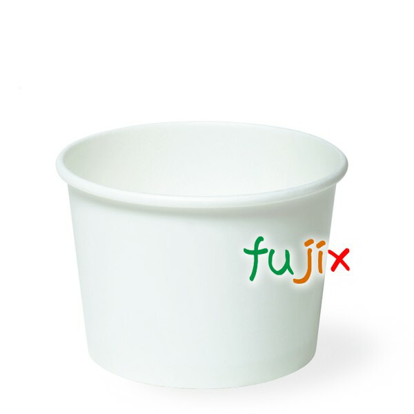 PI-120T ムジ片面PE 紙容器 アイスクリーム用 カップ 業務用 146mL