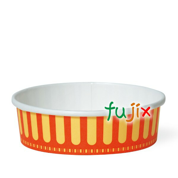 FC-380PET オリジナルストライプ 紙容器 耐熱性紙容器 カップ 業務用 383mL