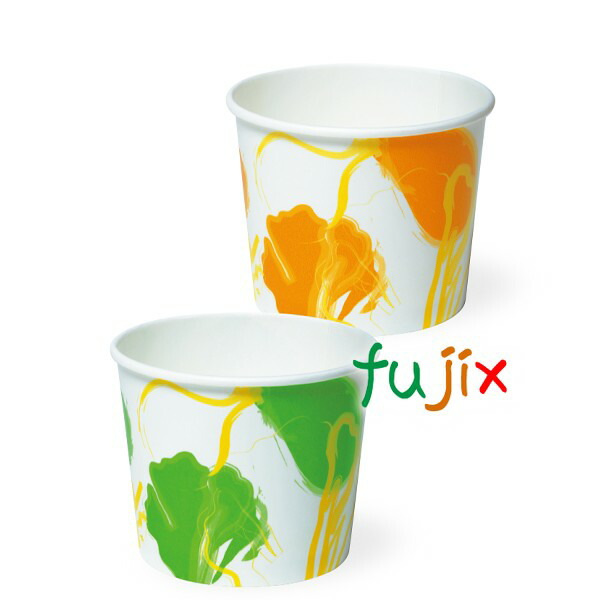 PC-395 デリカラインアソート2両面PE 紙容器 アイスクリーム用 カップ 業務用 396mL
