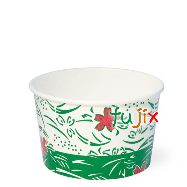 PC-240N サクラグリーン 紙容器 アイスクリーム用 カップ 業務用 293mL