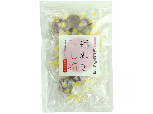 紀州南高梅通販専門店・甘~い国産(紀州産)種抜き干し梅30g(個包装タイプ) 紀州南高梅通販専門店・甘~い国産(紀州産)種抜き干し梅30g(個包装タイプ)