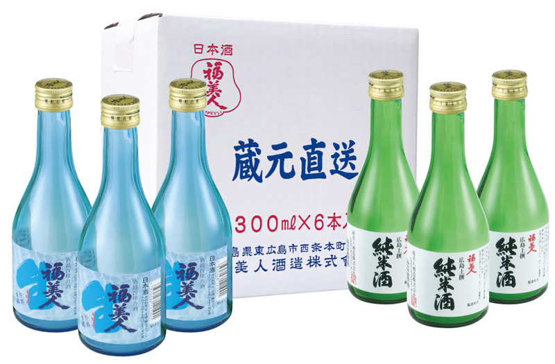 福美人　蔵元直送呑みくらべ「風流」セット　300ml 6本セット 【おすすめ】
