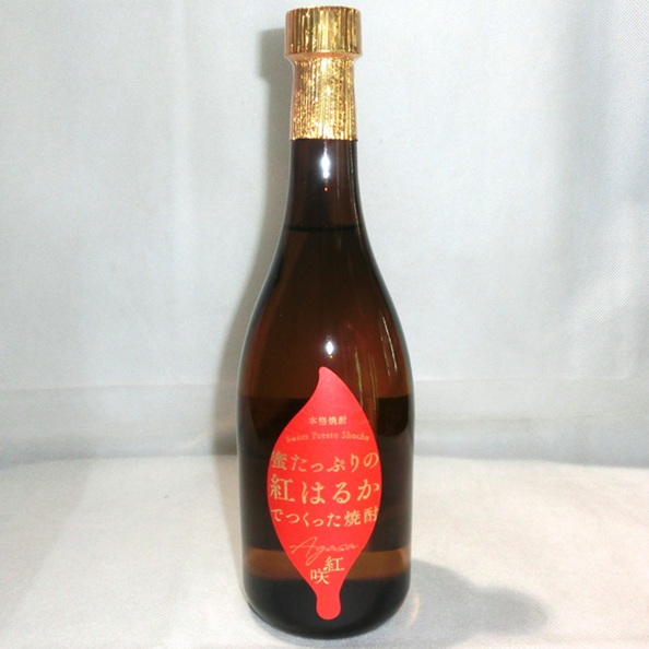 4759 【中俣酒造/鹿児島】 甕壷貯蔵　紅咲 (あがさ)　芋焼酎　720ml