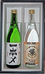 福岡セット　繁桝　日本酒＆焼酎　720ml×2