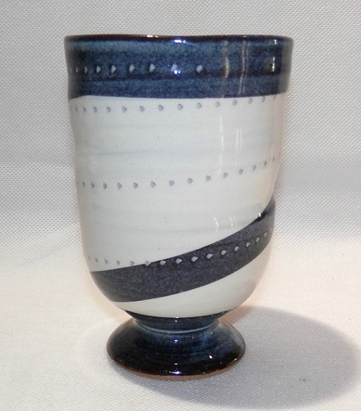 1298d 小石原焼 鶴見窯 ゴブレット d　1個