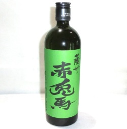 4955 芋焼酎 【濱田酒造/鹿児島】 薩州　赤兎馬　抹茶使用　720ml　[限定]