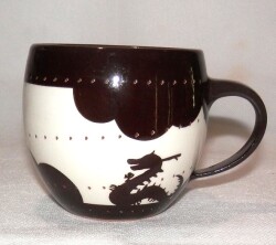 5036a 小石原焼 鶴見窯 干支 辰 マグカップ a　1個